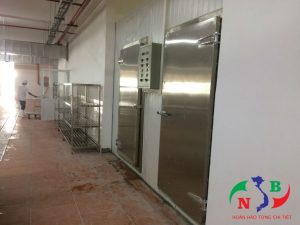 Lắp đặt hệ thống 2 kho lạnh tại nhà bếp của công ty Lends – Đài Loan, KCN Quang Châu, Bắc Giang